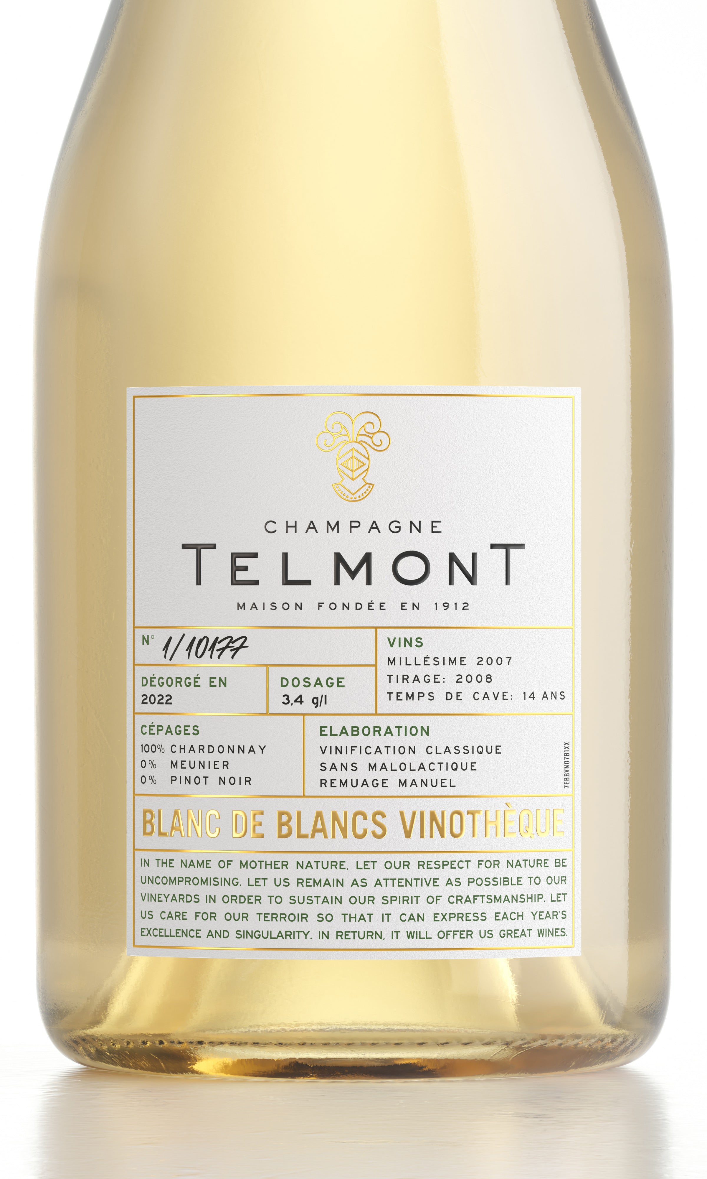 Open image in slideshow, Blanc de Blancs Vinothèque CO 2007