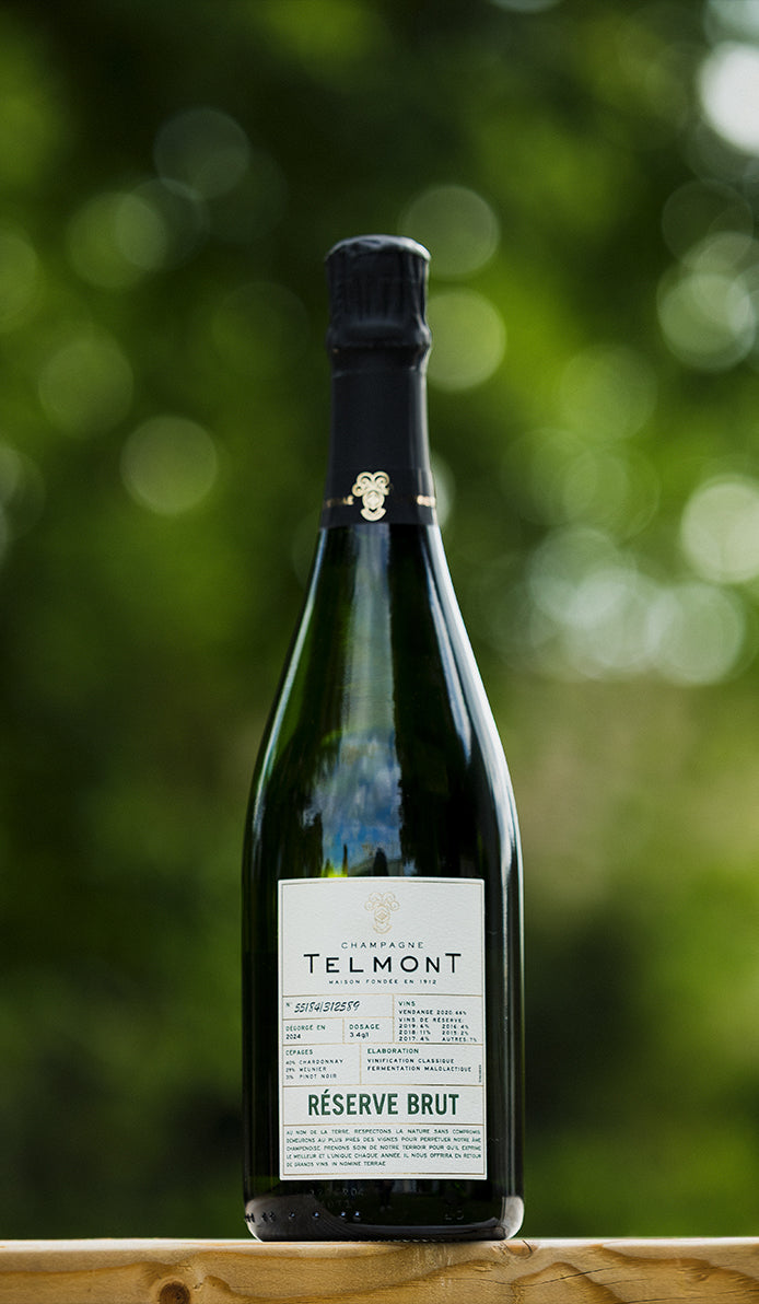Telmont Réserve Rosé | Authentic Organic Champagne Craftsmanship