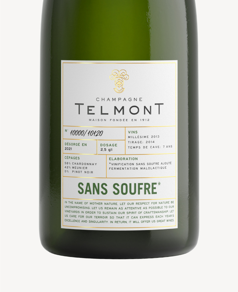 Open image in slideshow, Sans Soufre label

