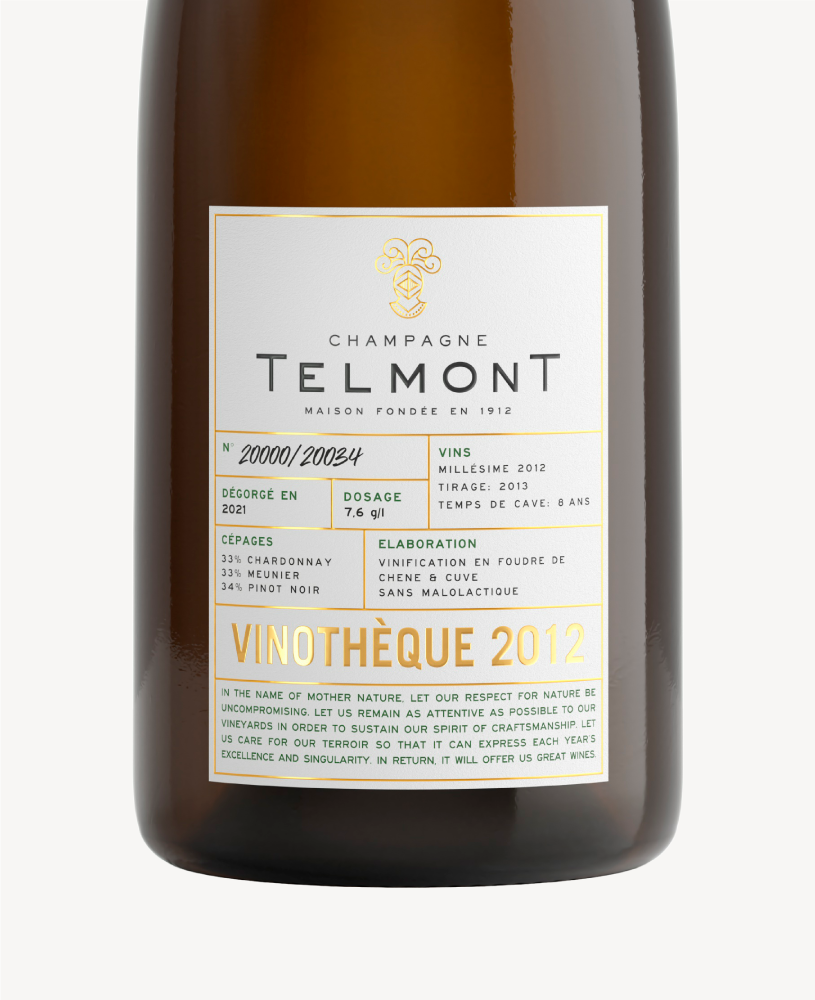 Open image in slideshow, Blanc de Noirs 2014 label
